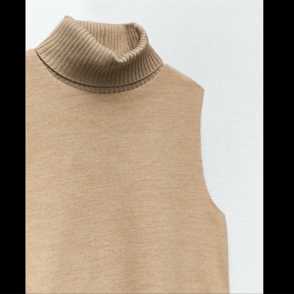 ZARA SOFT KNIT VEST TOP | SIZE: M | NWT - Picture 5 of 8